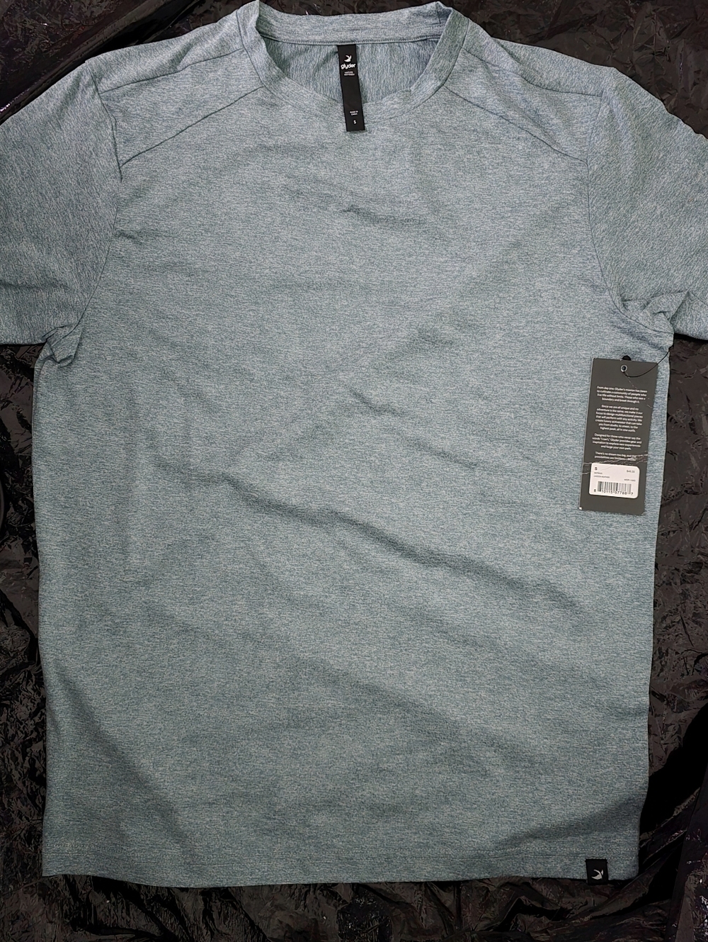 Glyder - Salton Short Sleeve - Lagoon Heather - S